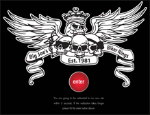 Tablet Screenshot of bigjoesbikerrings.com